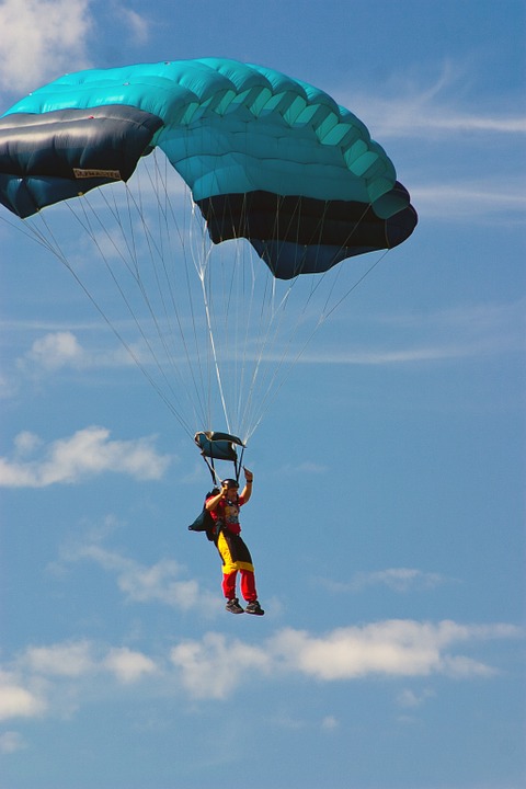 skydiving, sport, extreme sports