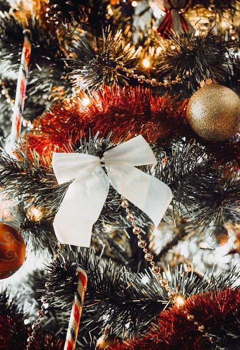 phone wallpaper, christmas tree, holidays