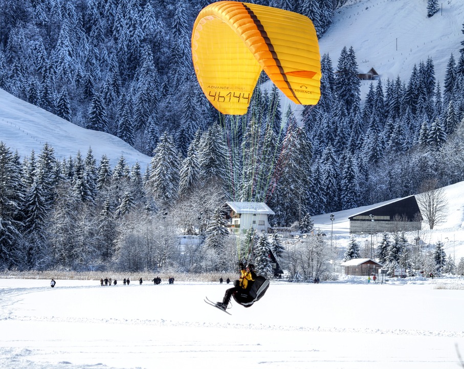 paraglider, paragliding, air sports