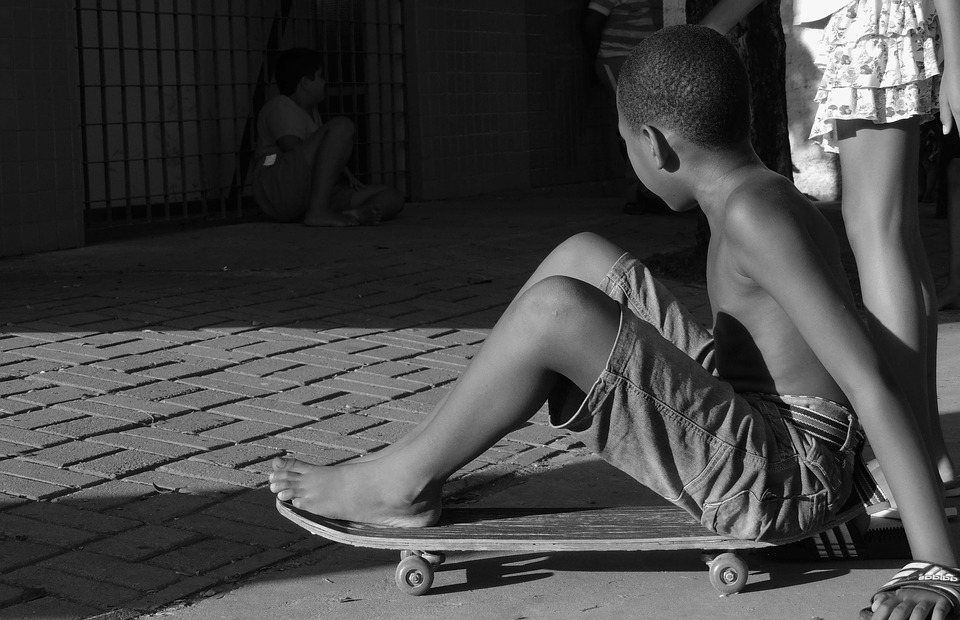 skateboard, street, radical