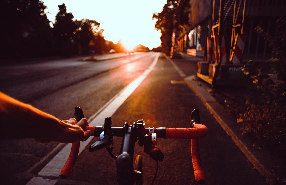 asphalt, bicycle, bike