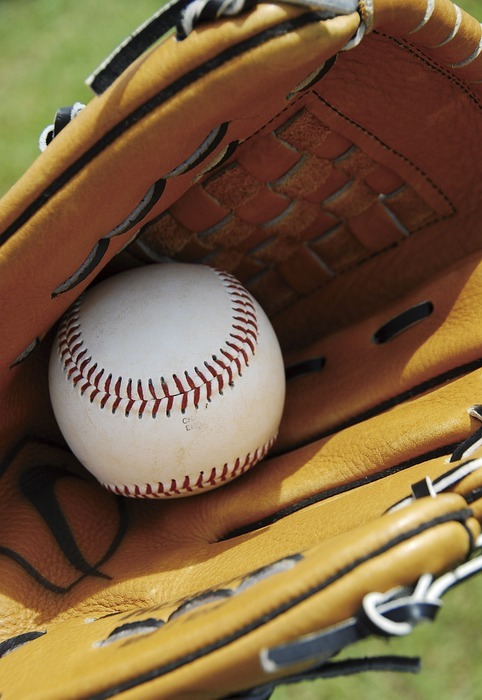 baseball, glove, sport