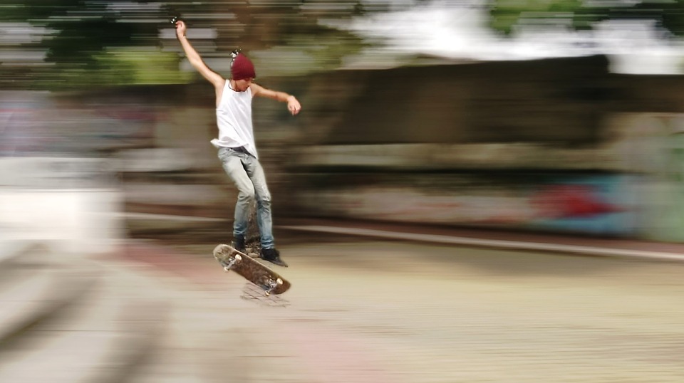 skateboard, sport, skater