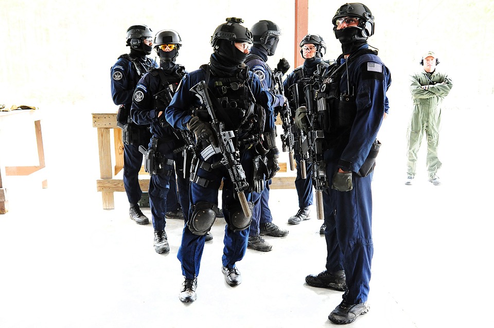 security response team, coast guard, weapons