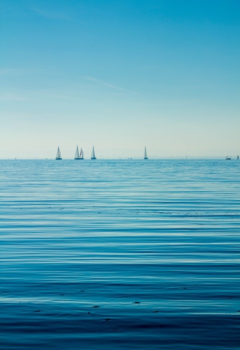 sea, boats, background