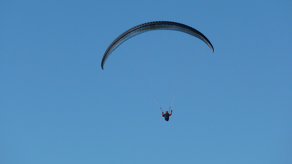 paragliding, extreme, sport