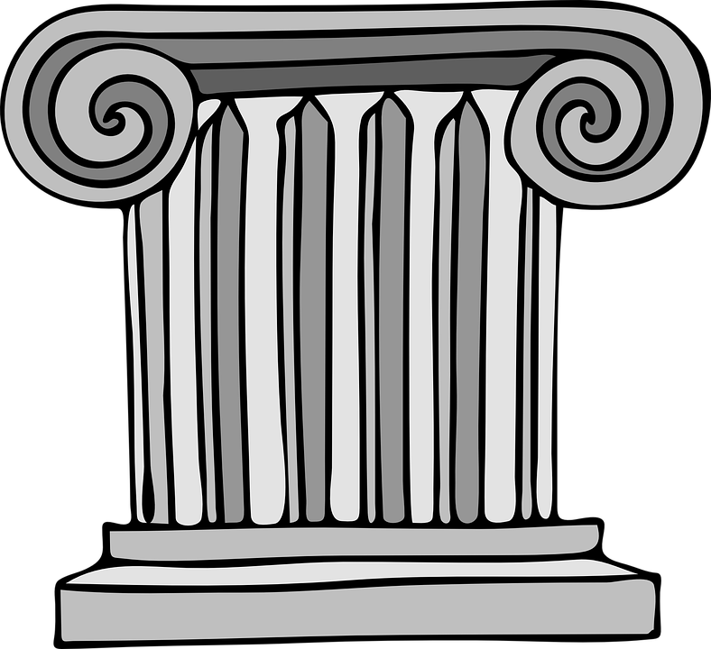 column, building, greek