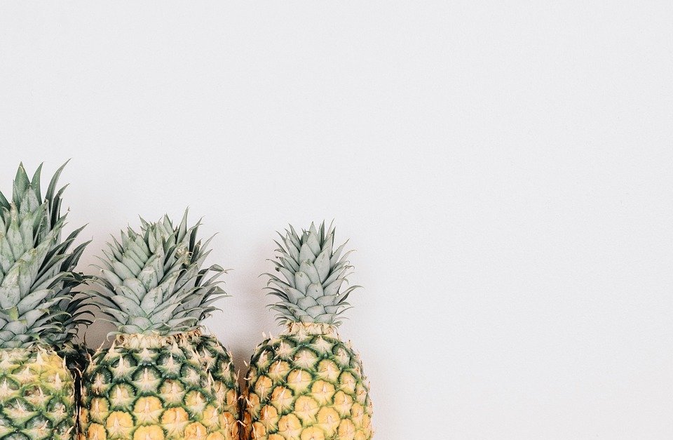 fruit, pineapple, minimal