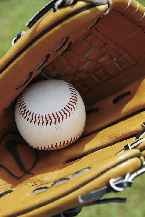 baseball, glove, sport