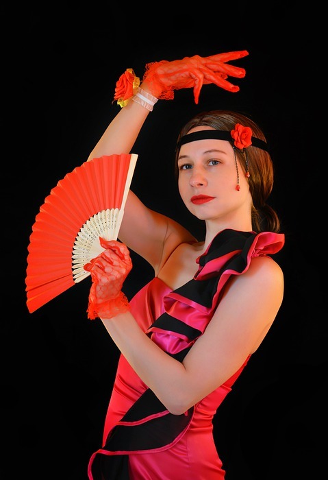 woman, flamenco, dancer