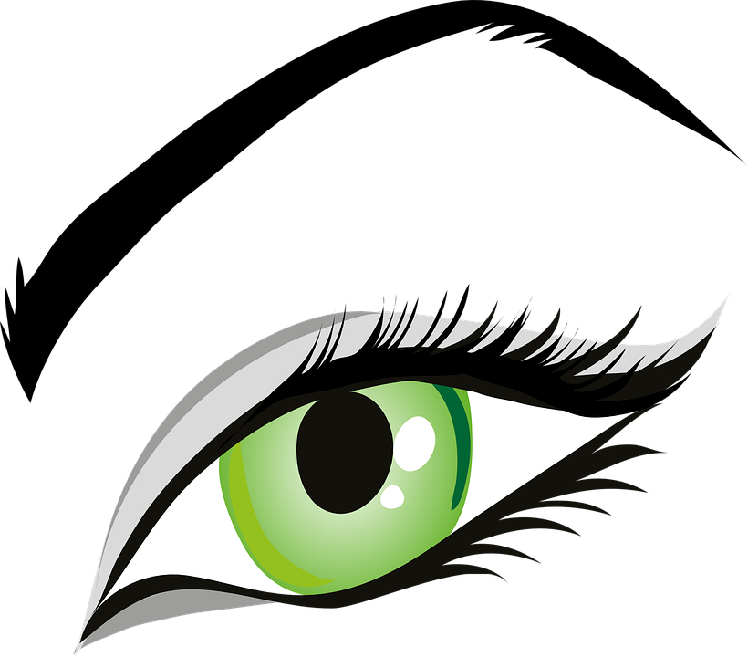 eye, green eyes, iris