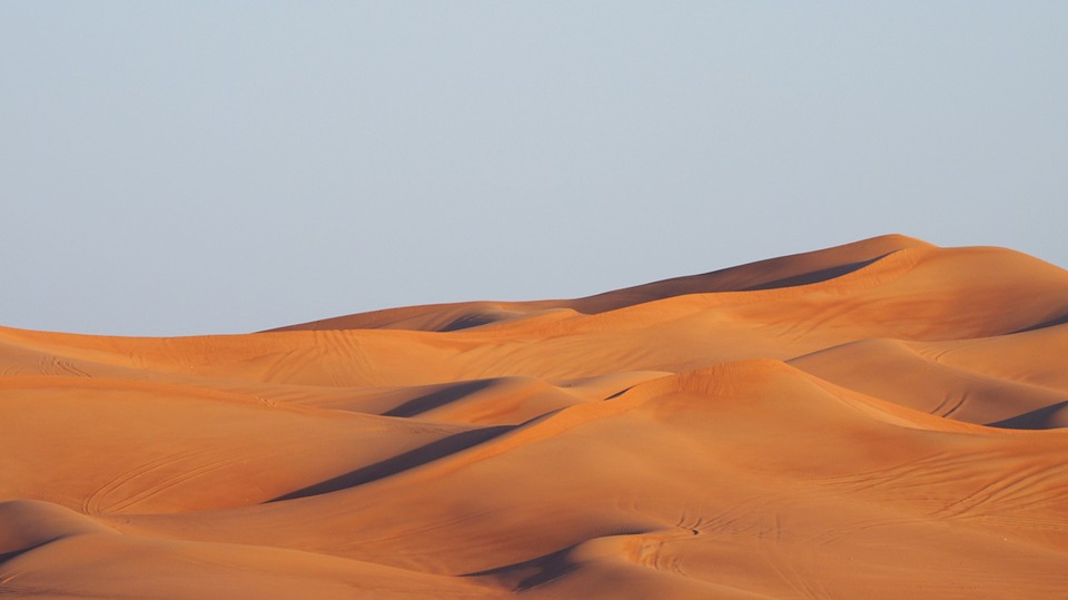 desert, sand, dune