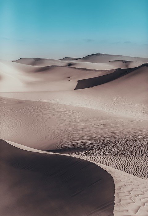 desert, sky, landscape