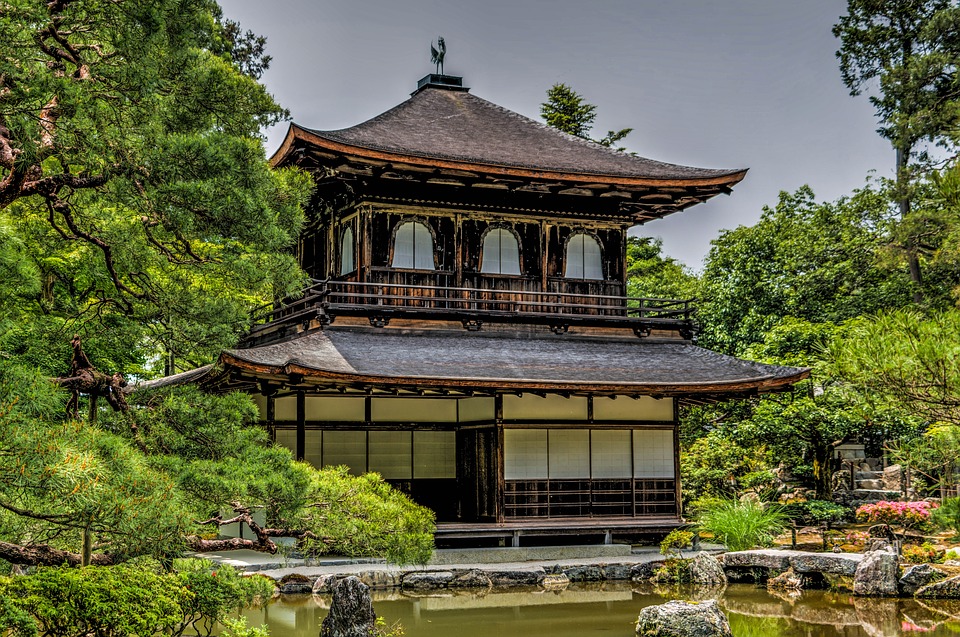 ginkaku-ji, temple, kyoto