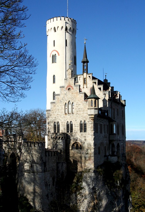 burg lichtenstein, castle, knight's castle