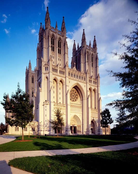 national cathedral, architecture, landmark