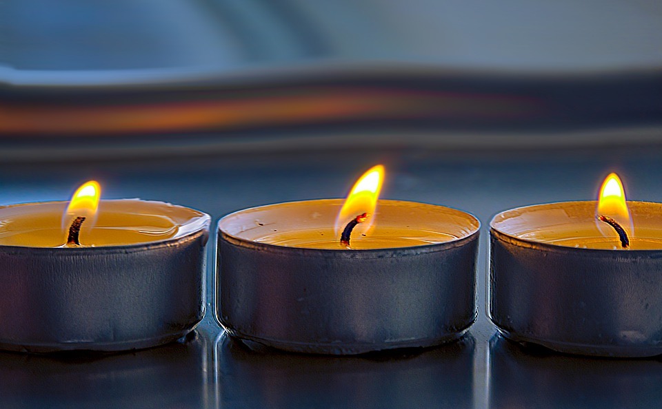 candles, light, prayer