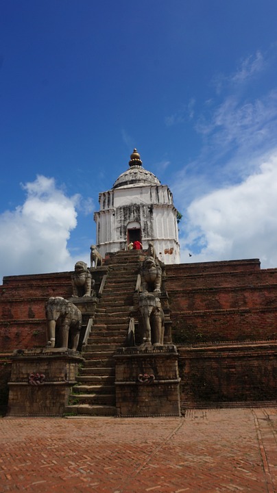 temple, nepal, bhaktapur