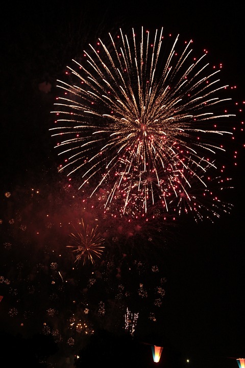 fireworks, light show, celebration