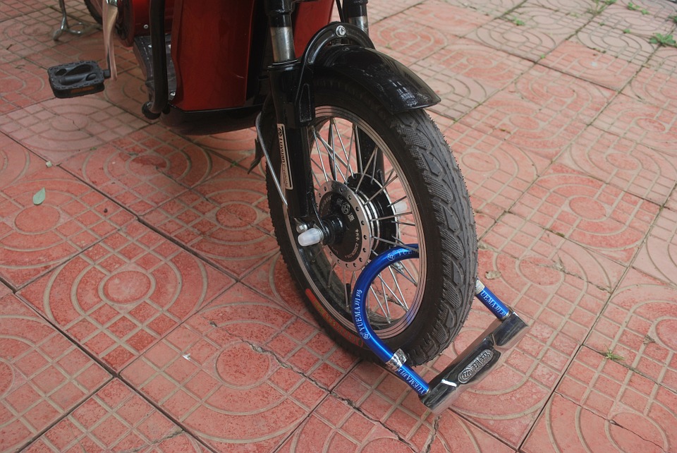 lock, bike, bicycle