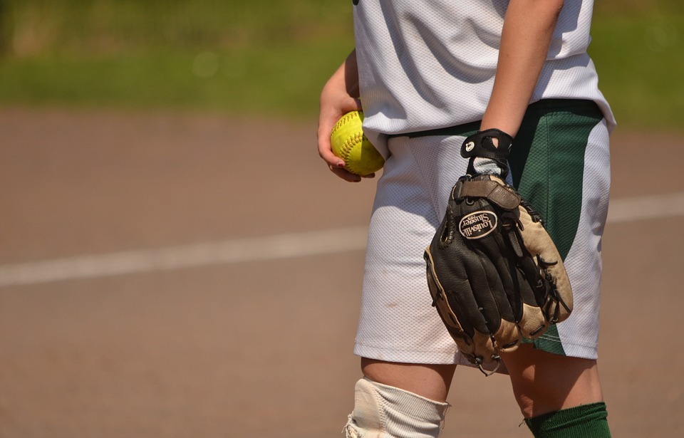sports, softball, pitcher
