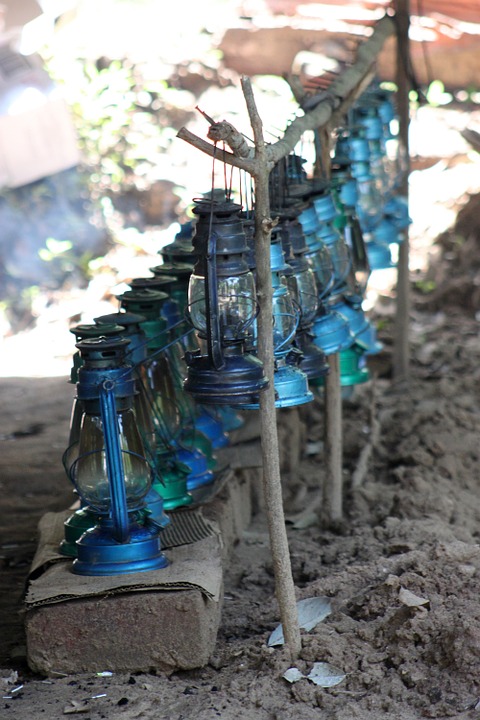 lantern, kerosene, camping