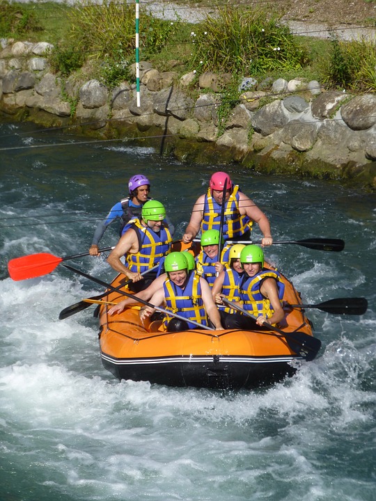 rafting, white water, dinghy
