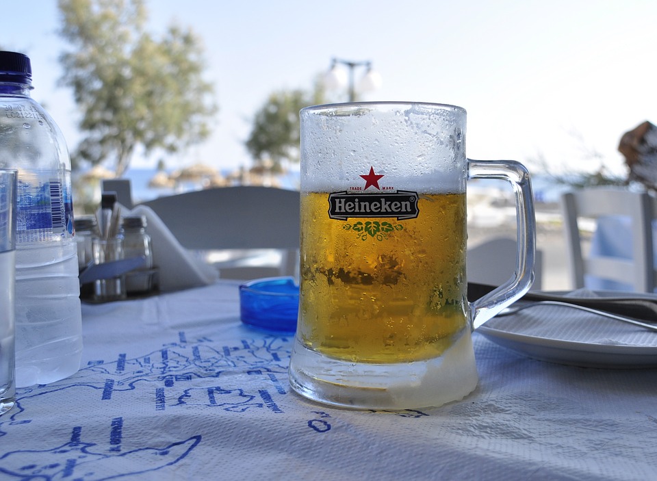 holiday, greece, beer