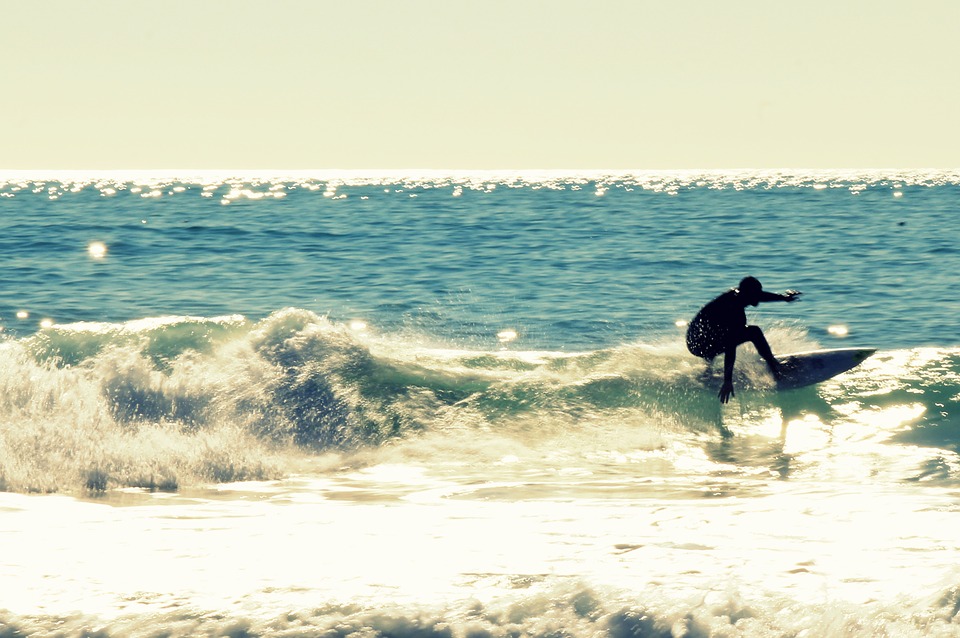 surfing, watersports, sea