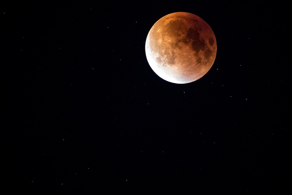 lunar eclipse, bloodmoon, lunar