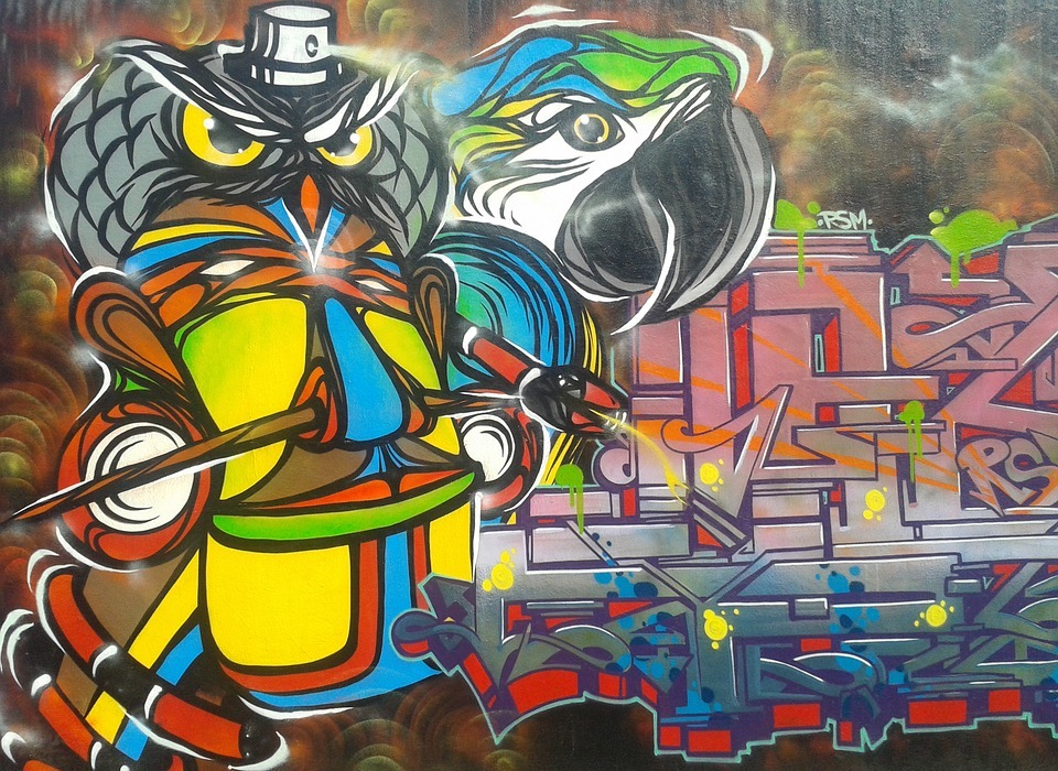 graffiti, art, street art