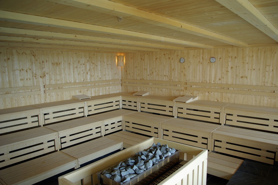 finnish sauna, wellness, health spa