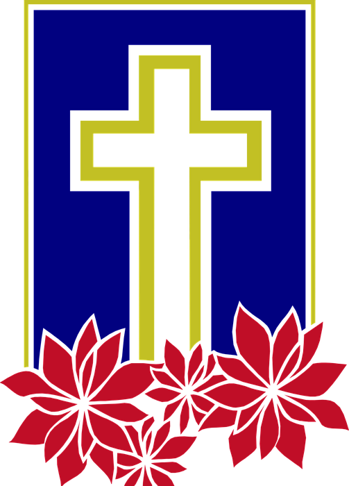christian, cross, decorated