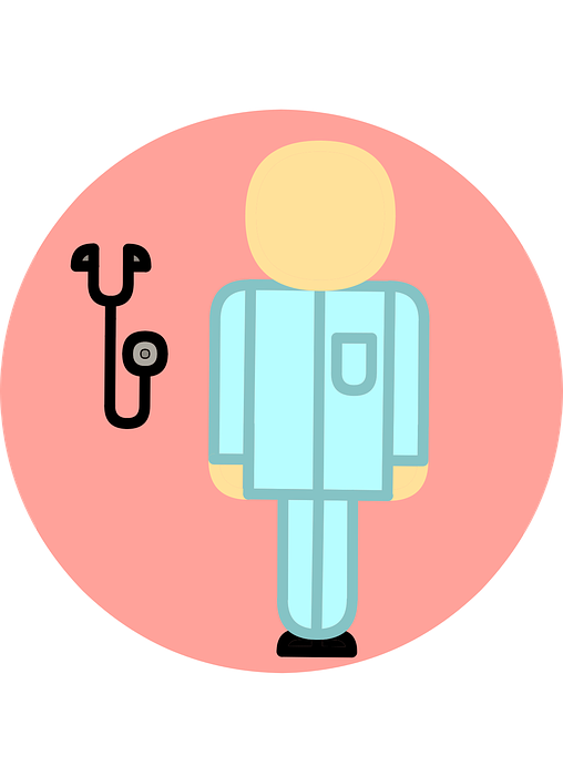 doctor, hospital, icon