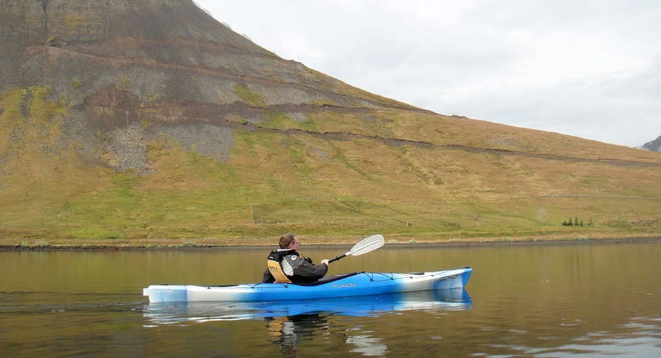 kayak, isafjordur, iceland