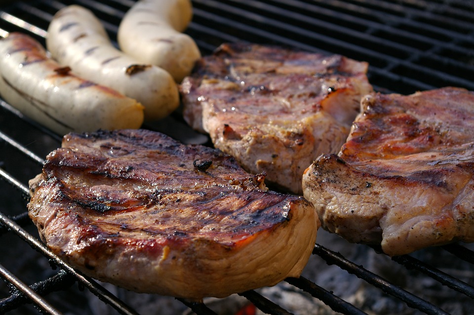 grilled meats, barbecue, meat