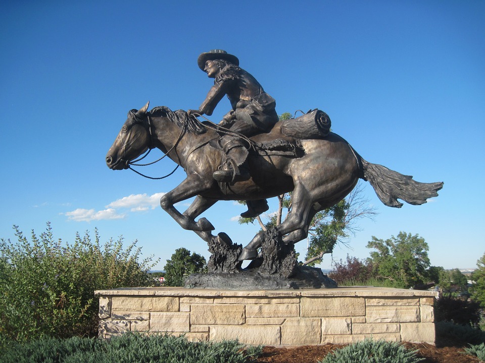 horse, statue, landmark