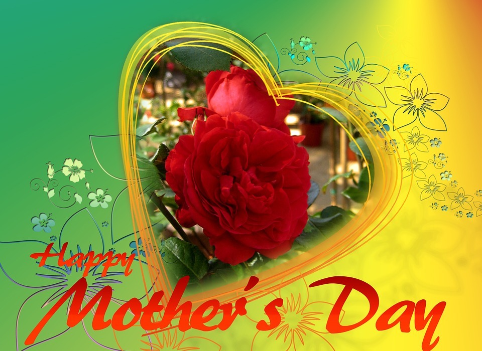 heart, love, mother's day