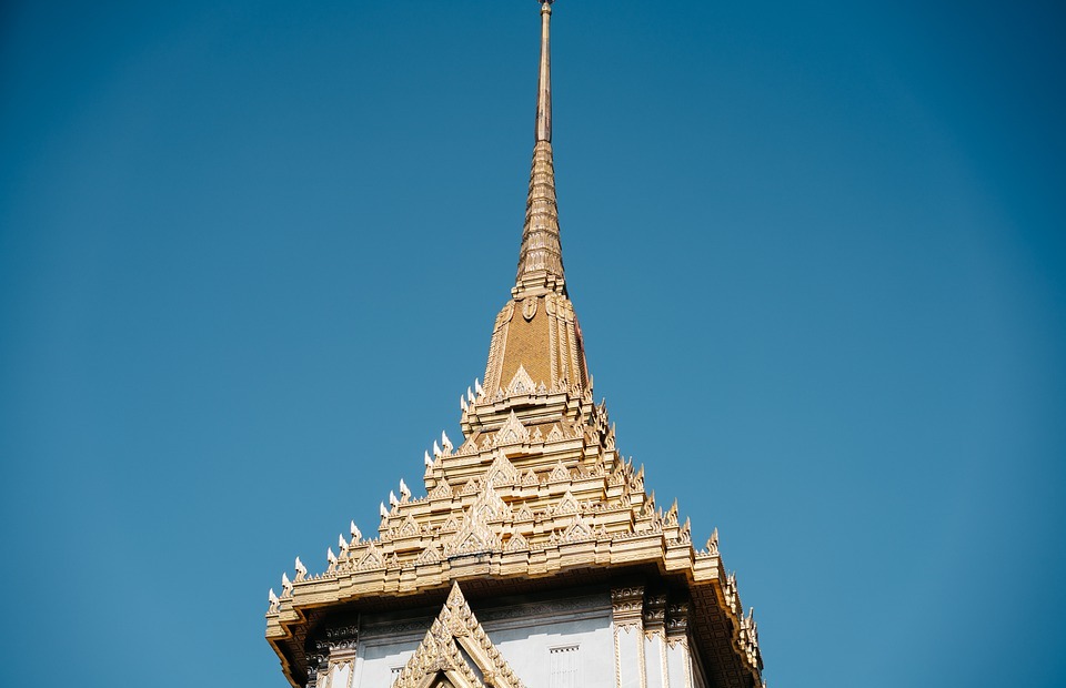temple, building, pagoda