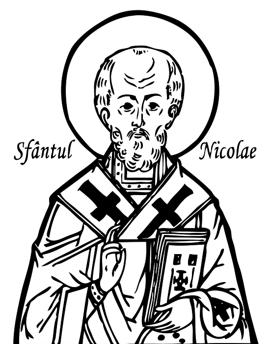 saint nicholas, bishop, christian