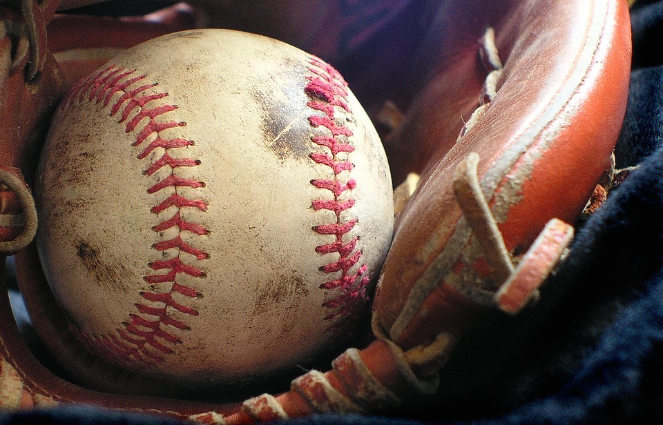 softball, glove, sport