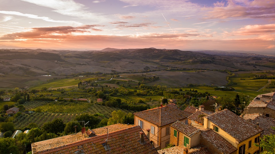 tuscany, italy, view