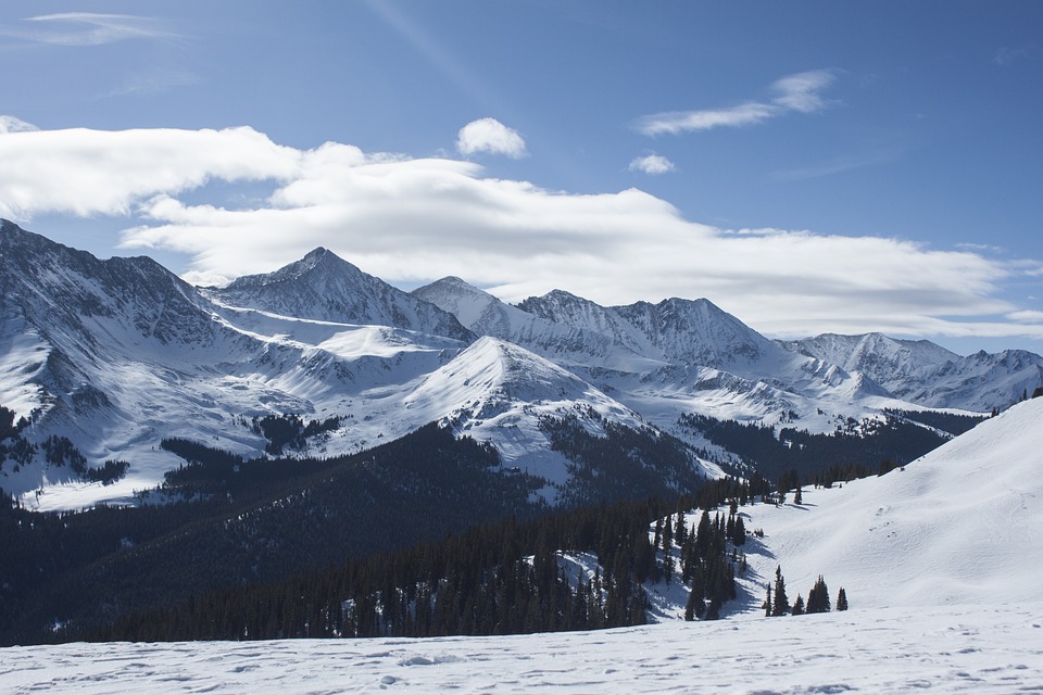 alpine, alps, snow