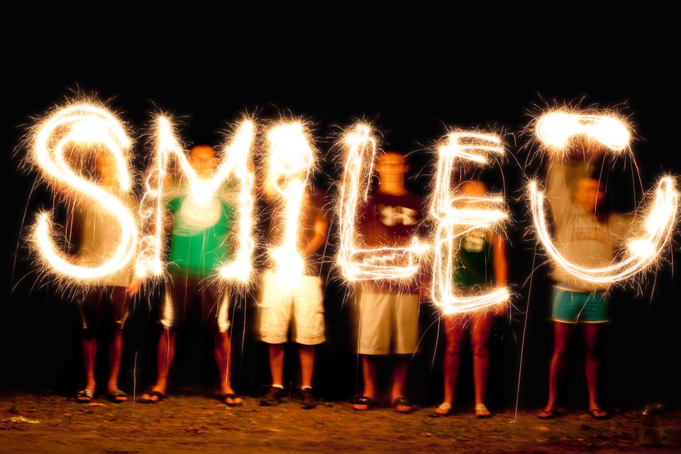 light painting, sparkler writing, fourth of july