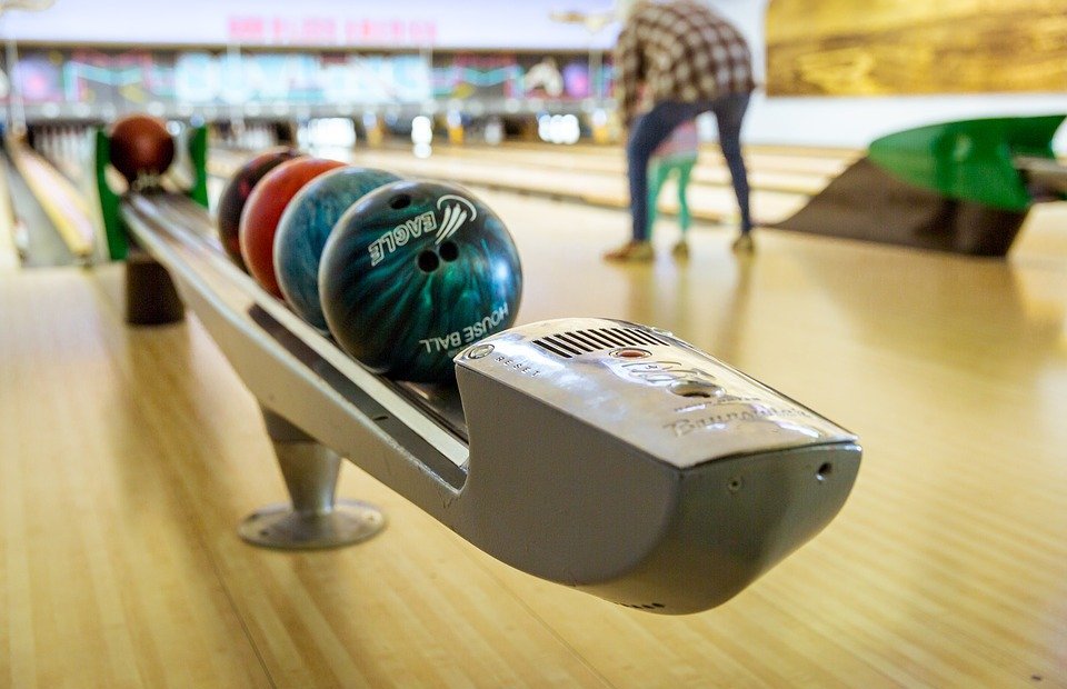 bowling, family, recreation