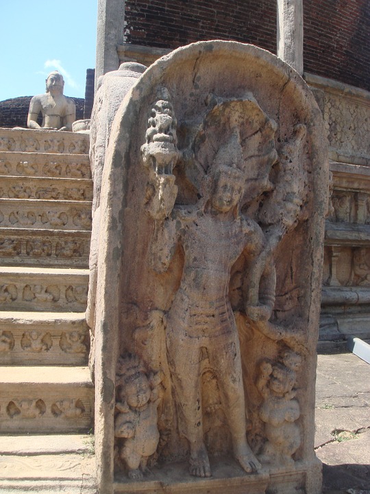 temple, building, sri lanka