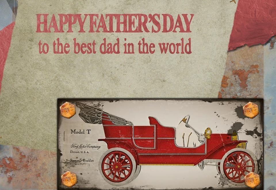 happy father's day, greeting, card