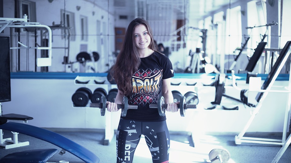 girl in the gym, training apparatus, kickboxing