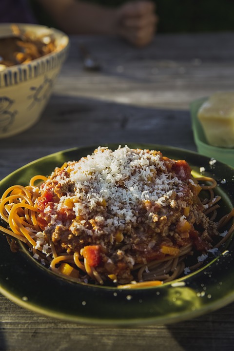spaghetti, noodles, pasta
