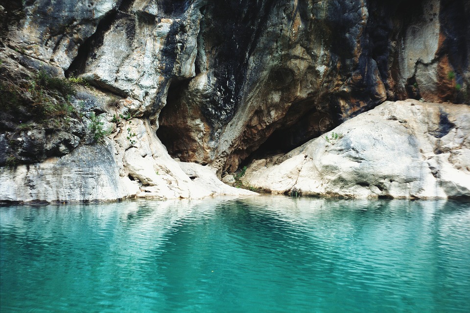 water, rock, nature